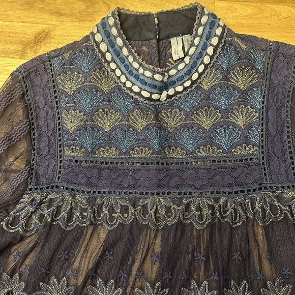 ANTHROPOLOGIE ⭐️ Blank embroidered blouse - Picture 10 of 12